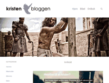 Tablet Screenshot of kristenbloggen.net